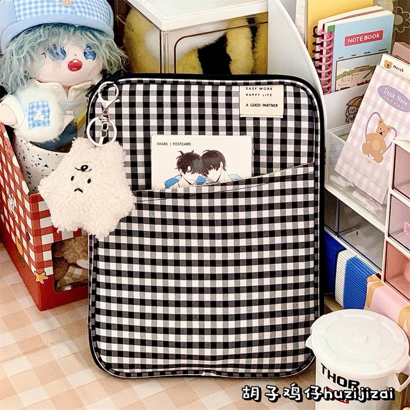 (MC-05) LITTLEDAISY Sarung ipad laptop tas tablet macbook air pro lucu gambar beruang premium berkualitas tebal 11 13 inch TL02 TL03 TL04 TL01 TL13