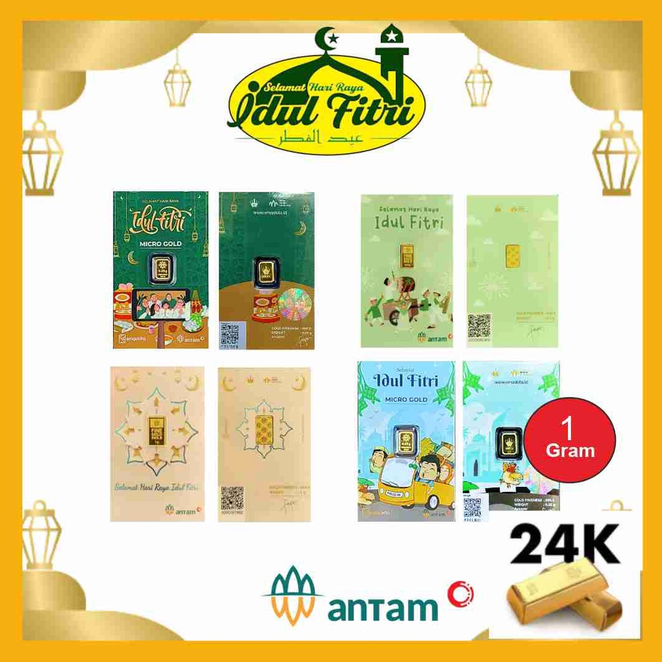 Logam Mulia Antam Emas Kita 1Gram Idul Fitri Lebaran kado hadiah parcel paket gift hampers