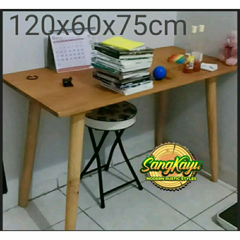 Meja kerja meja monitor 120x60x60 cm Meja kayu minimalis meja rias