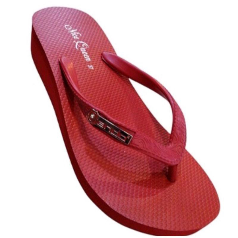 SANDAL WEDGES WANITA JEPIT ANDO