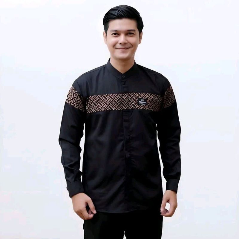 [BISA COD] baju koko pria dewasa/baju koko pria lengan panjang best seller