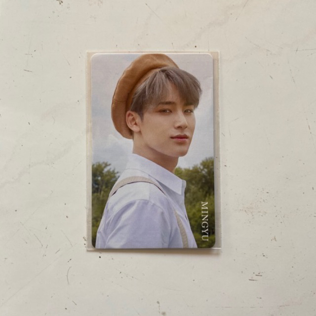 Pc Official Seventeen Mingyu Baret Hmv An Ode Hope