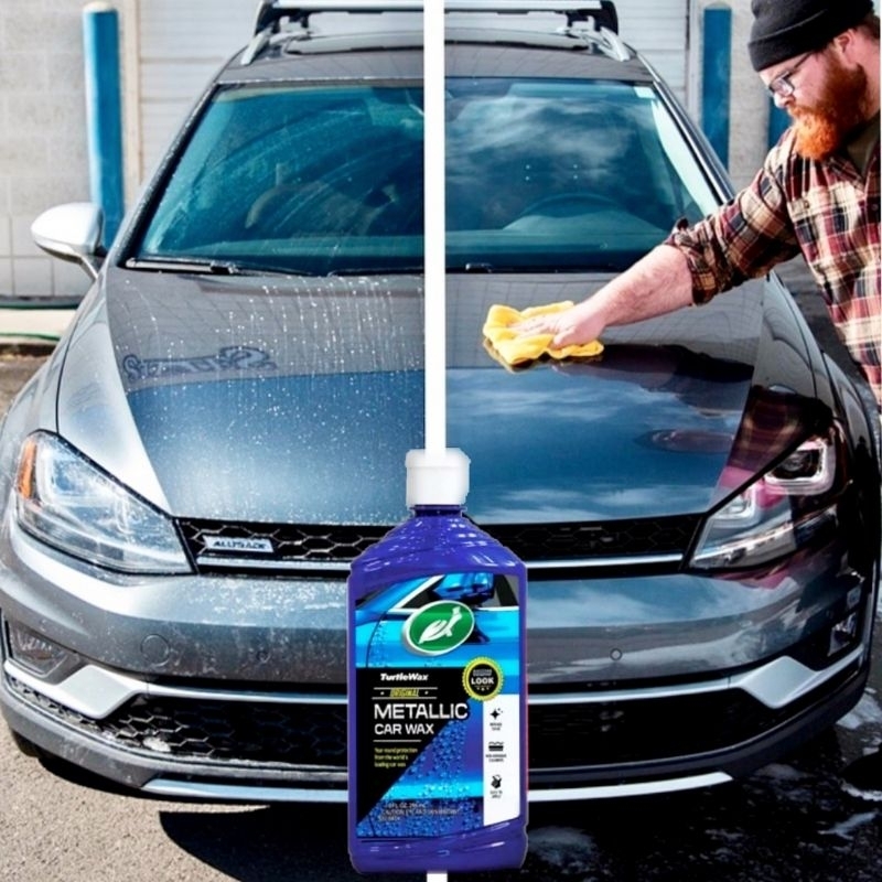 Turtle Wax Metallic Wax / Pengkilap Motor Mobil