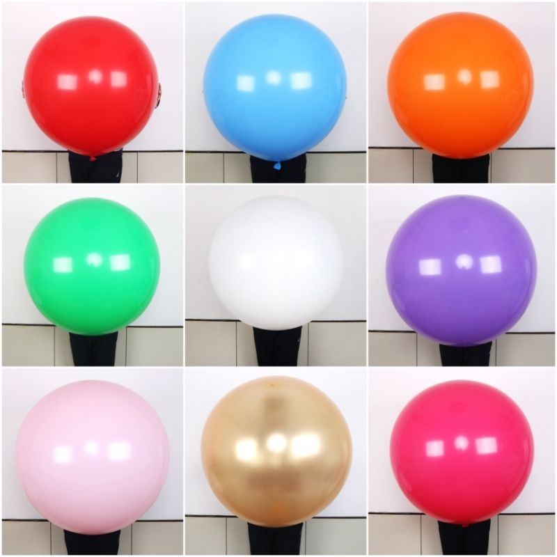 Balon Latex Jumbo 36 inch 90cm / Balon Latex Jumbo