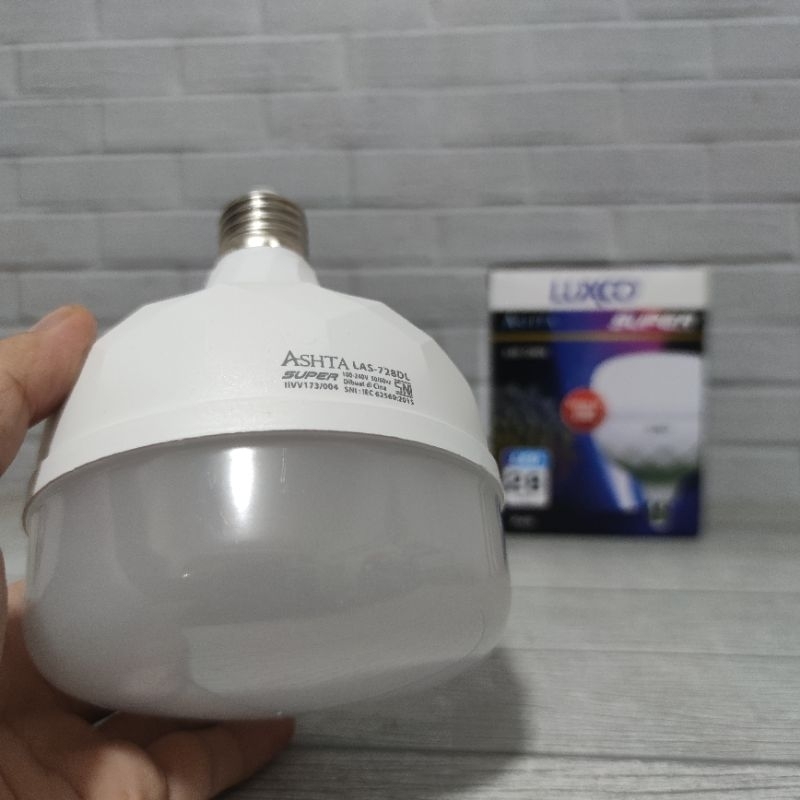 LUXCO ASHTA SUPER LAMPU LED BULB 28W 28 WATT CAHAYA PUTIH