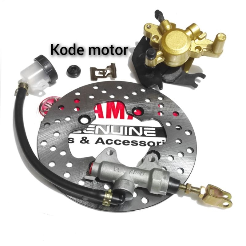 3item Jupiter Mx New Piringan Cakram Belakang + Master Rem Set + Kaliper Caliper Cakram Belakang Yam