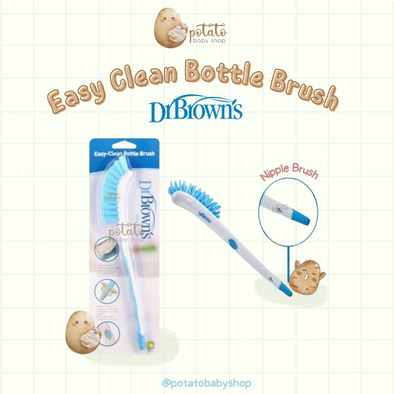 Dr Brown's Easy Clean Bottle Brush / Sikat Botol