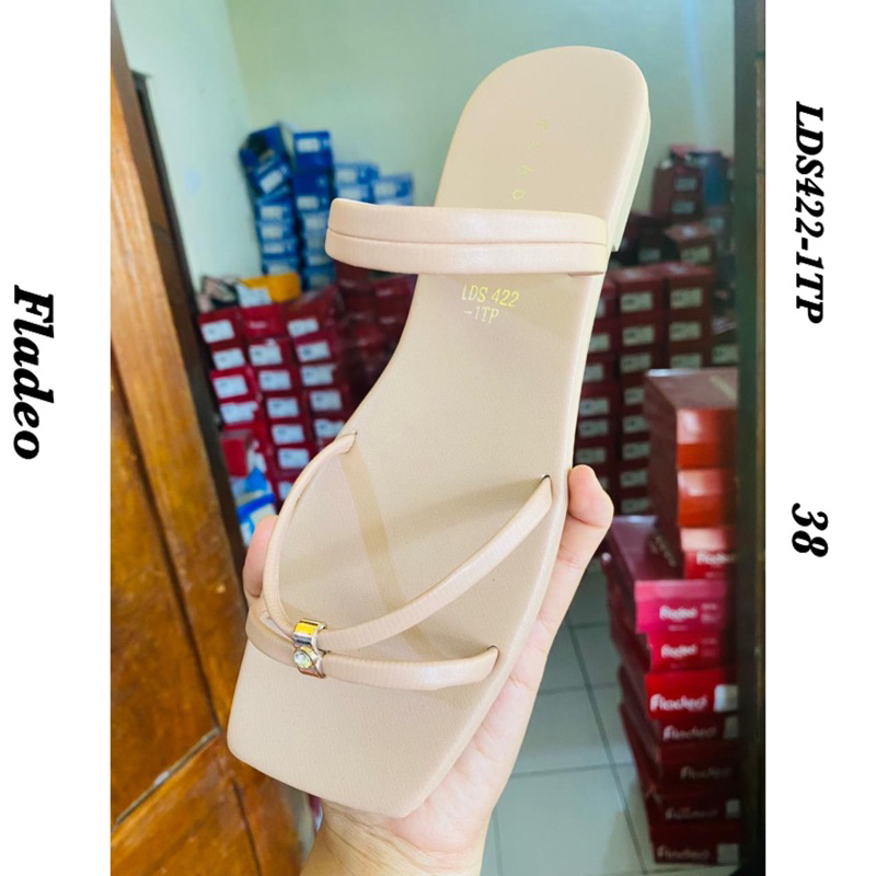 Fladeo Sandal Lds422-1tp/bck