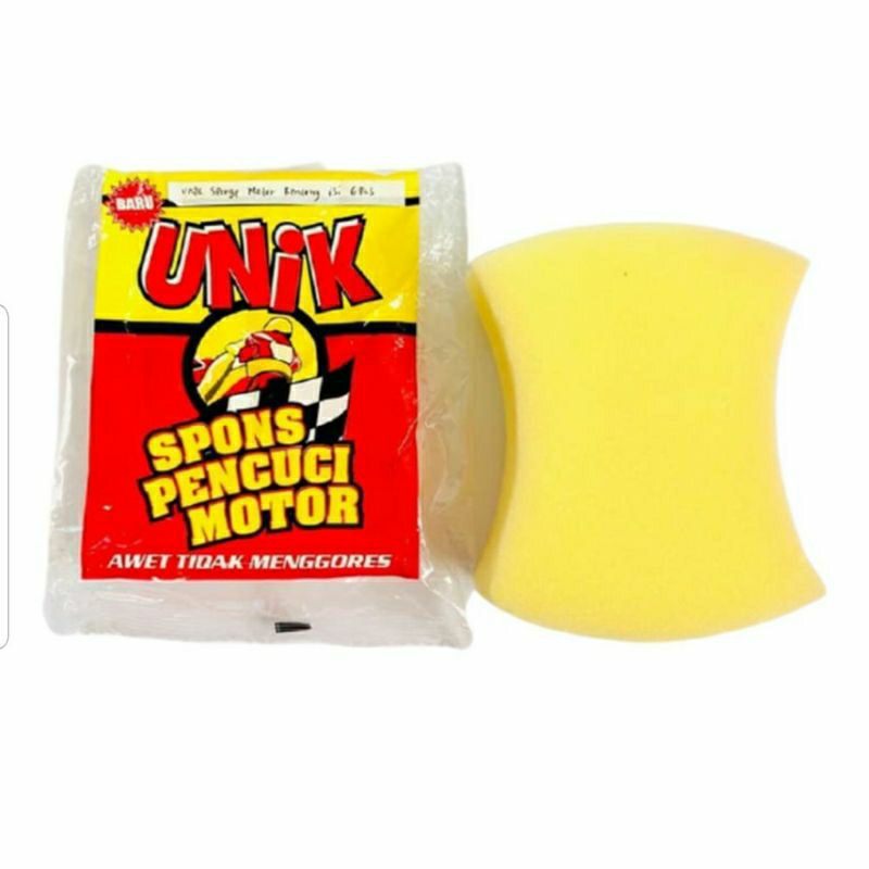Spon Busa Spon Cuci Motor Unik