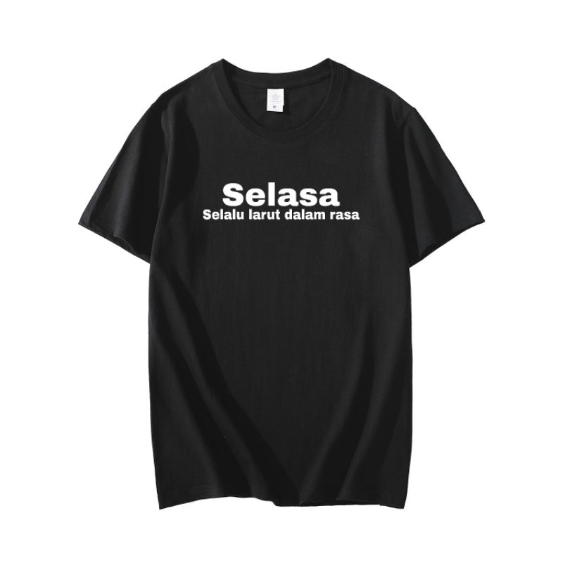 Kaos Pria Baju Oblong Dewasa Lengan Pendek Cowok Cewek Pakaian Atasan Dewasa Unisex Selasa Tshirt Distro