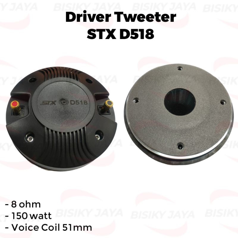 Driver Tweeter 150 watt STX D518 / Tweeter STX D518 150 watt