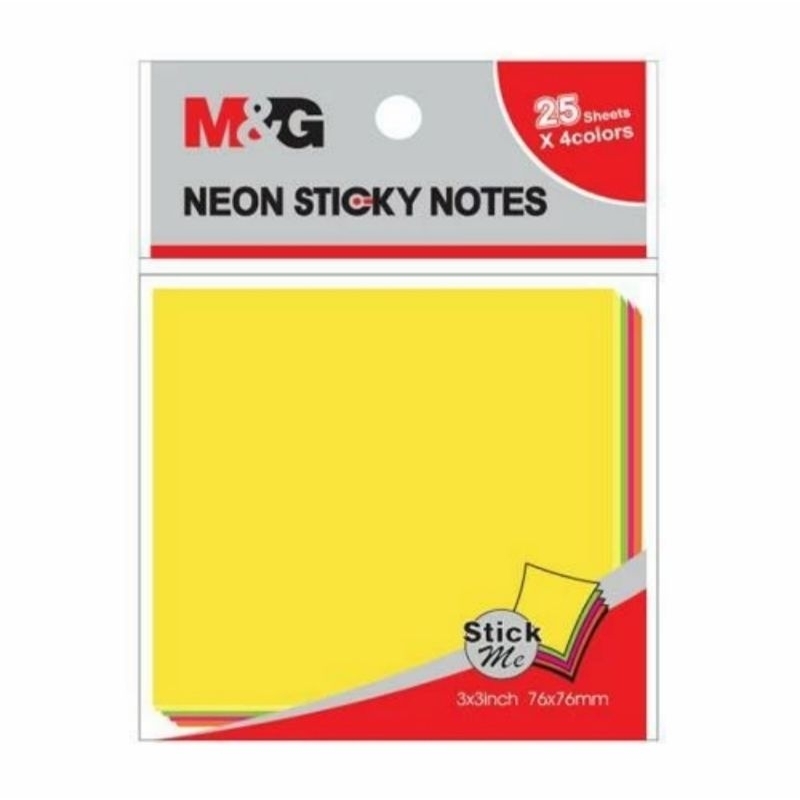 

M&G Sticky notes memo sticker tempel 100 sheet 4 warna