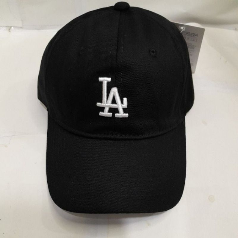 Topi bisbol LA import Mlb full bordir setelan besi