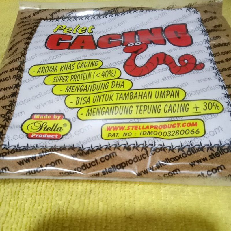 umpan pelet cacing