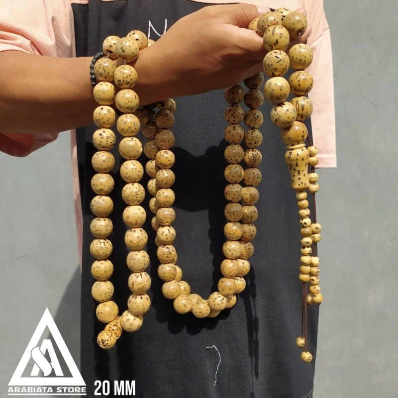 Tasbih Oud Sholib Jumbo 18 dan 20 mm Impor Mesir