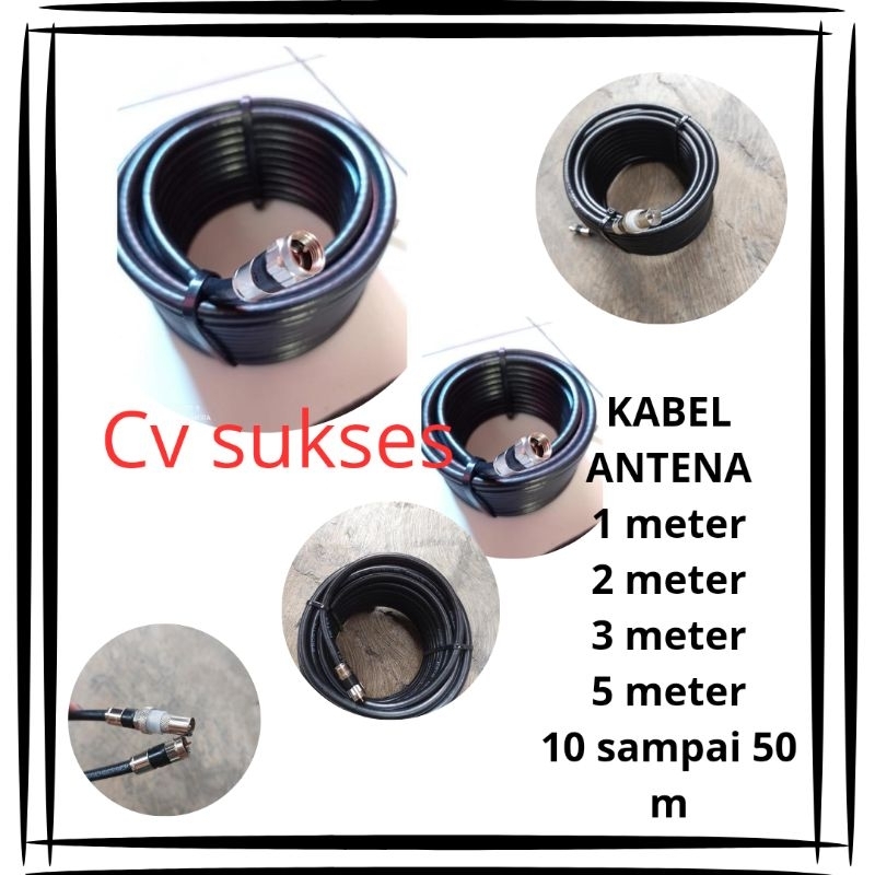 KABEL ANTENA TV DIGITAL MURAH JACK BESI TAIWAN/KABEL ANTENA/KABEL STB /KABEL PARABOLA