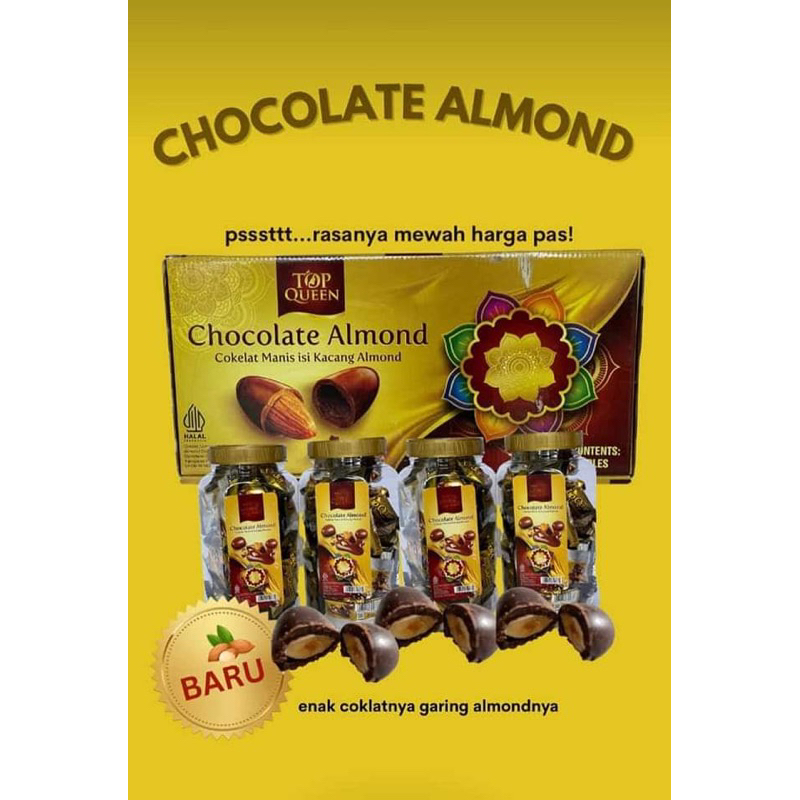 

COKLAT ALMOND VIRAL PER DUS