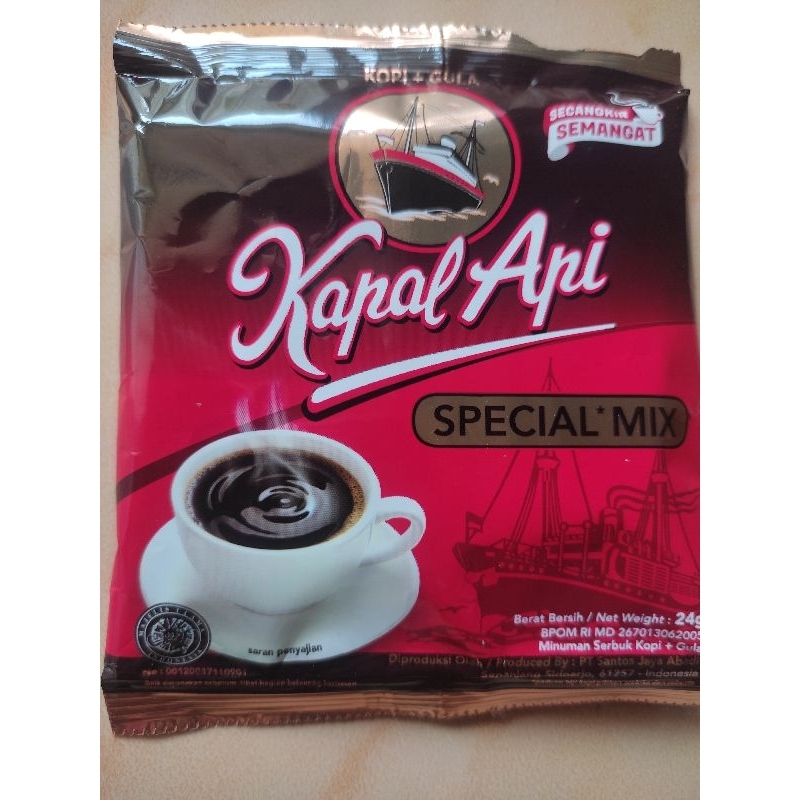 

kopi kapal api Special mix 24gr