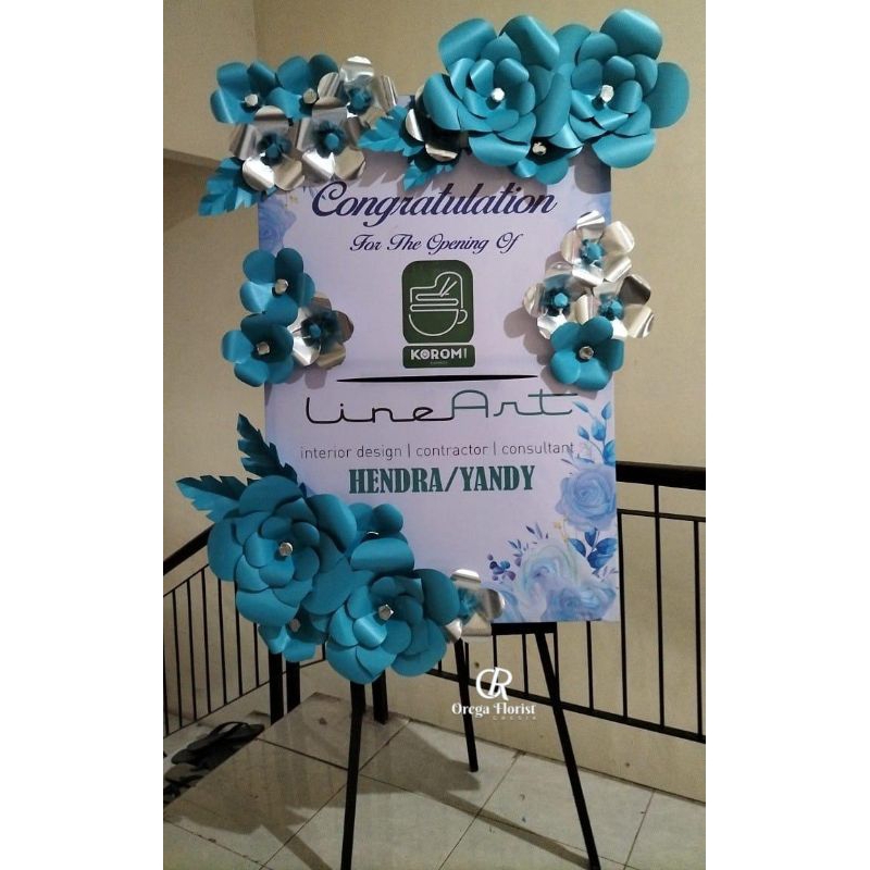 bunga kerta gresik / bunga kertas murah gresik / papan kertas gresik / papan kertas murah / bunga pa