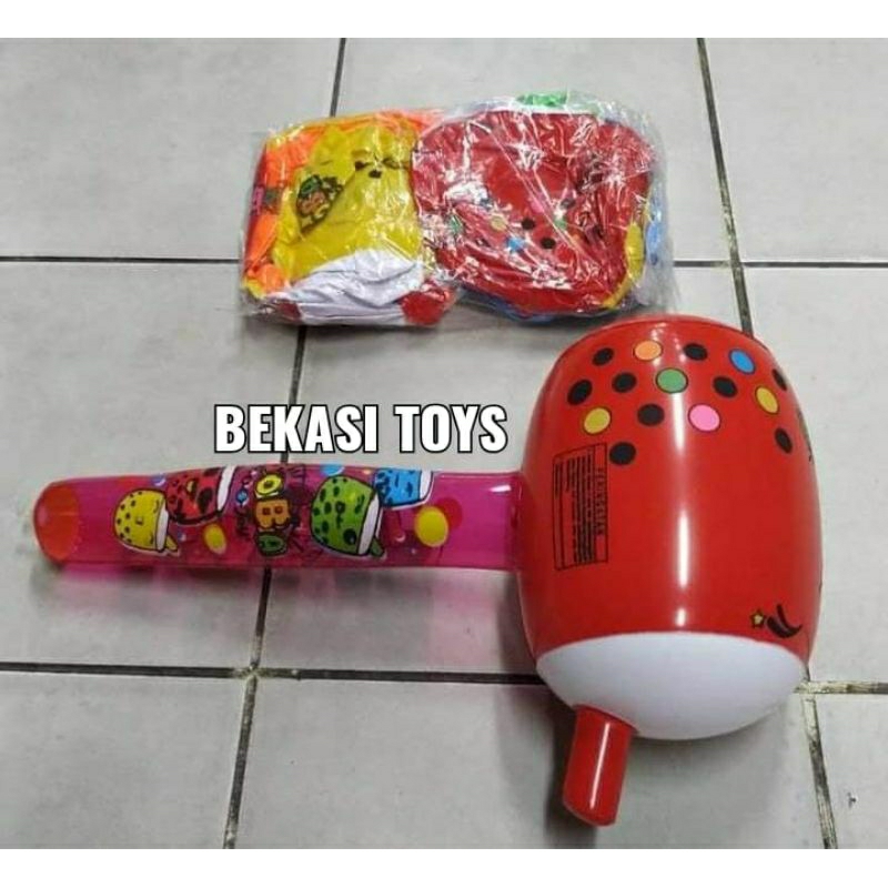 Mainan Anak Tiupan Balon Palu Boba