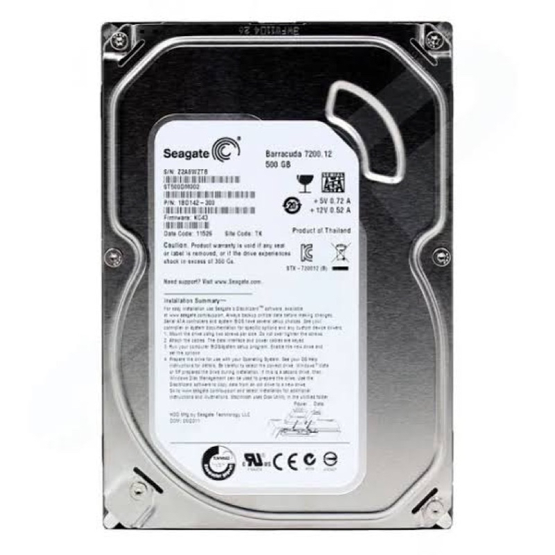 Hardisk CCTV 500GB / 1TB /2TB / 3TB Sgt HDD Skyw Surveillance -Hardisk Internal 3,5&quot; For Cctv hardisk PC
