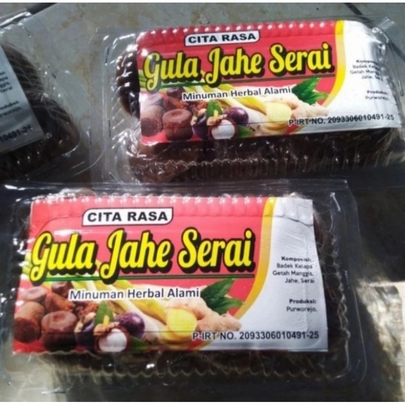 

Minuman Gula Jahe SERAI ASLI Cita Rasa, Herbal Hangat Anti masuk angin