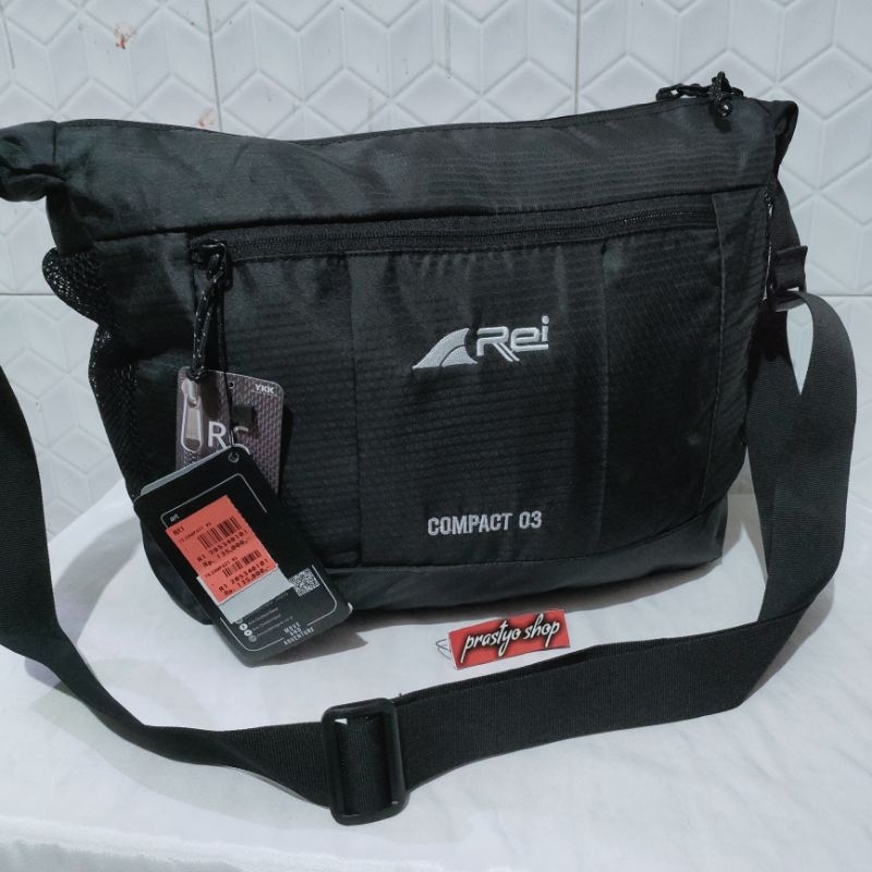 tas selempang rei Compact03 Jumbo T25xP35xL10cm top