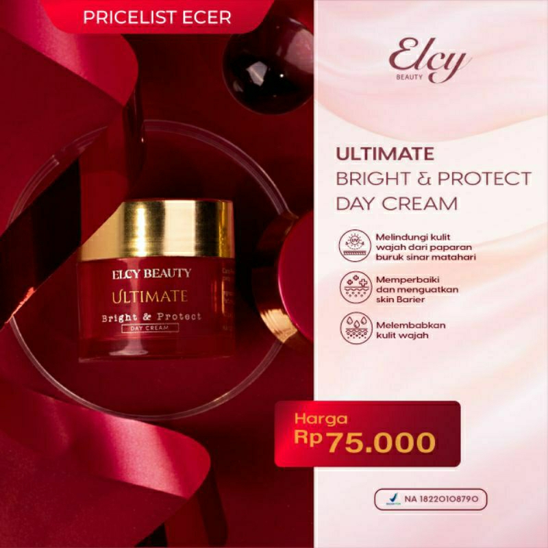 ecer day cream elcy beauty ultimate bpom