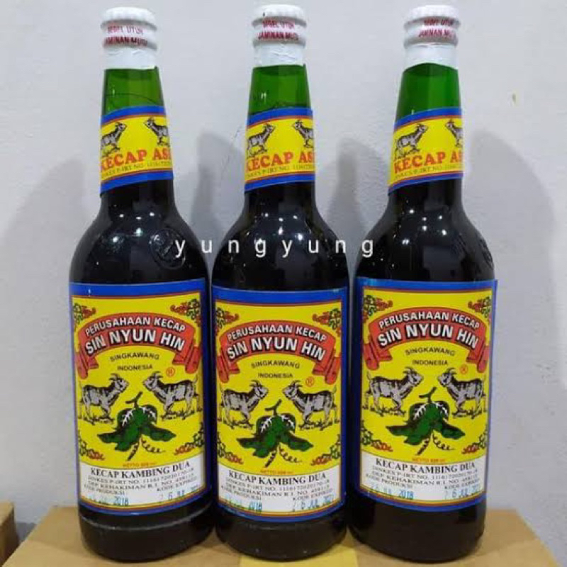 

KECAP ASIN KAMBING DUA SIN NYUN HIN 620ML