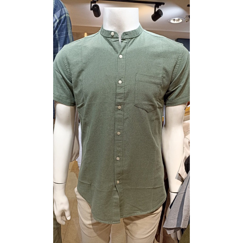 (SCOTCH) KEMEJA LINEN PRIA BRAND SCOTCH CASUAL POLOS TERBARU | KEMEJA CASUAL COWOK | KEMEJA POLOS KE