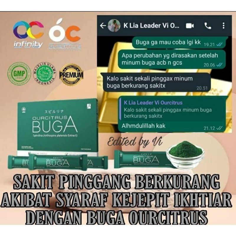 Buga Ourcitrus Dijamin Original produk 100%