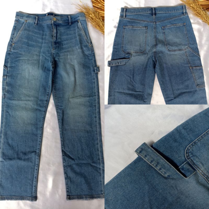 CELANA JEANS LFT CARGO STRAIGHT WANITA-ORIGINAL