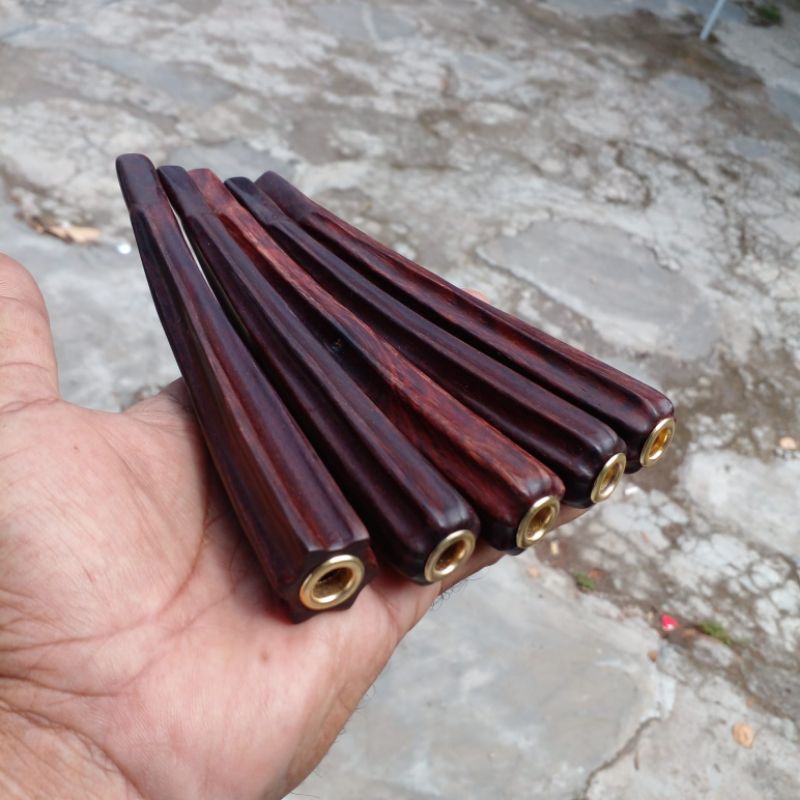 Once galih asem motif blimbing/15 cm/lubang multi