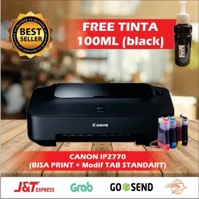 TURUN HARGA PRINTER CANON IP2770 bisa print banyak sudah lengkap modifikasi toko lengkap botol pembu