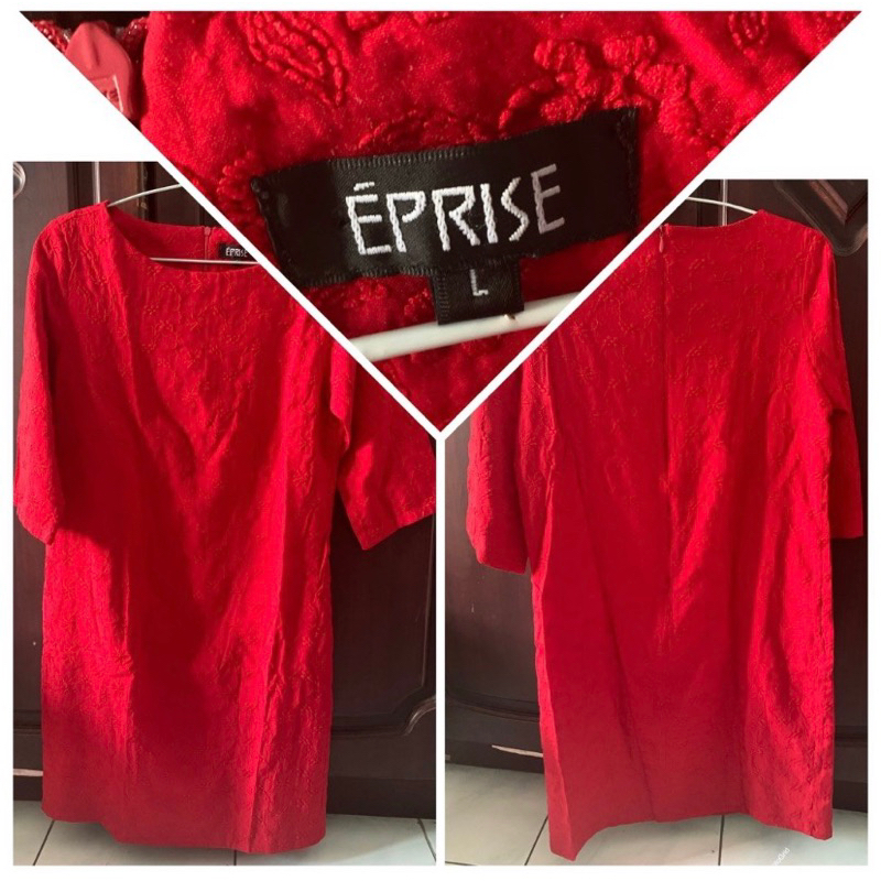 Dress merah Eprise L