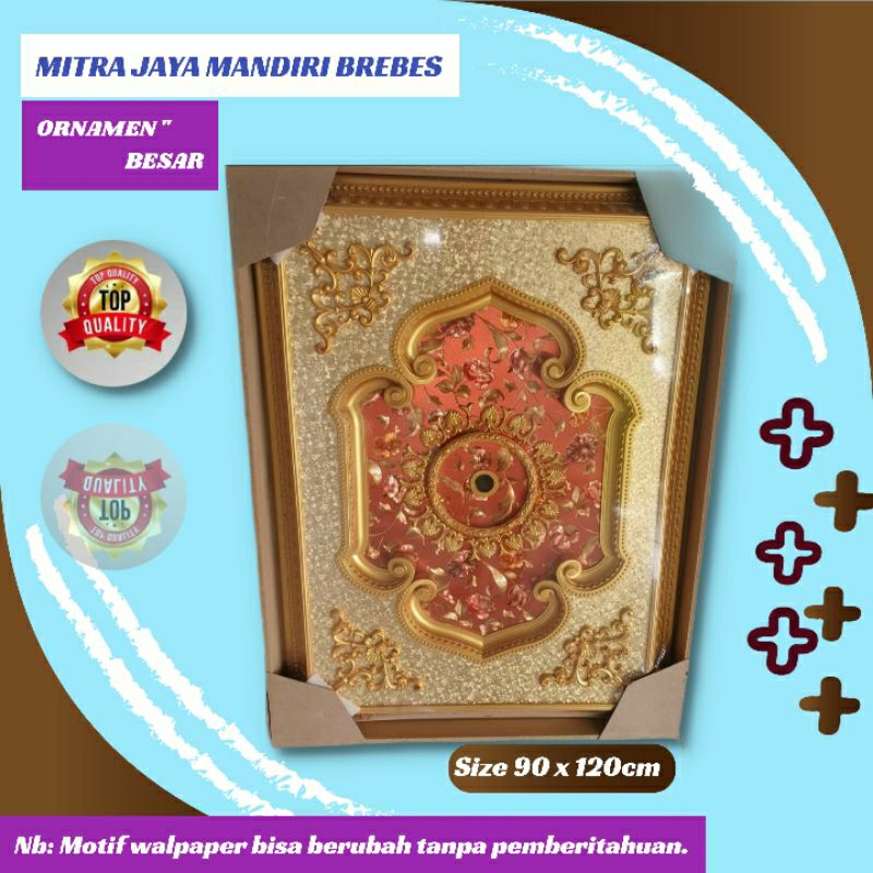 Ornamen plafon 90 x120 cm