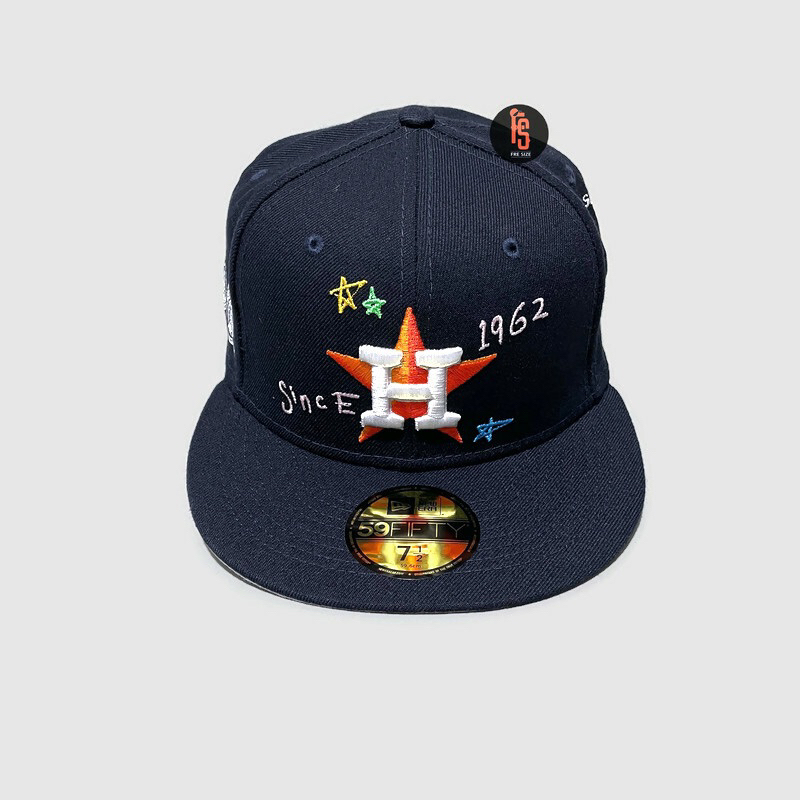 TOPI NEW ERA ORIGINAL 5950 SCRIBBLE HOUSTON ASTROS NAVY UV GREY