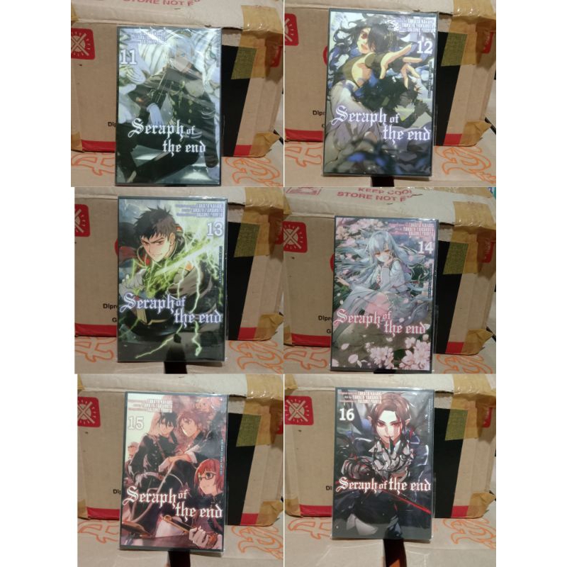 Komik seraph of the end 11,12,13,14,15,16 / komik seraph of the end vol 11,12,13,14,15,16