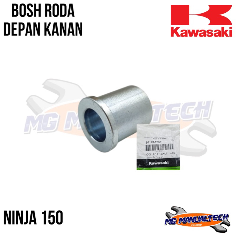 BOSH BOS BUSHING BOSHING RODA DEPAN KANAN NINJA 150 R RR SS ORIGINAL KAWASAKI 92143-1288
