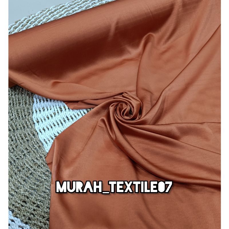 Kain Satin Maxmara Silk/ Maxmara premium/ harga 0,5m