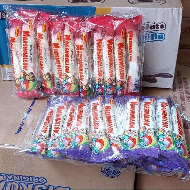 

Marshmallow kepang stick youka isi 20pcs