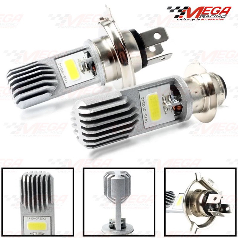 Headlamp Lampu Led Depan ayoto 2 Sisi m3a Cree Original Ac Dc 8 Watt H4 H6 m2a m2b