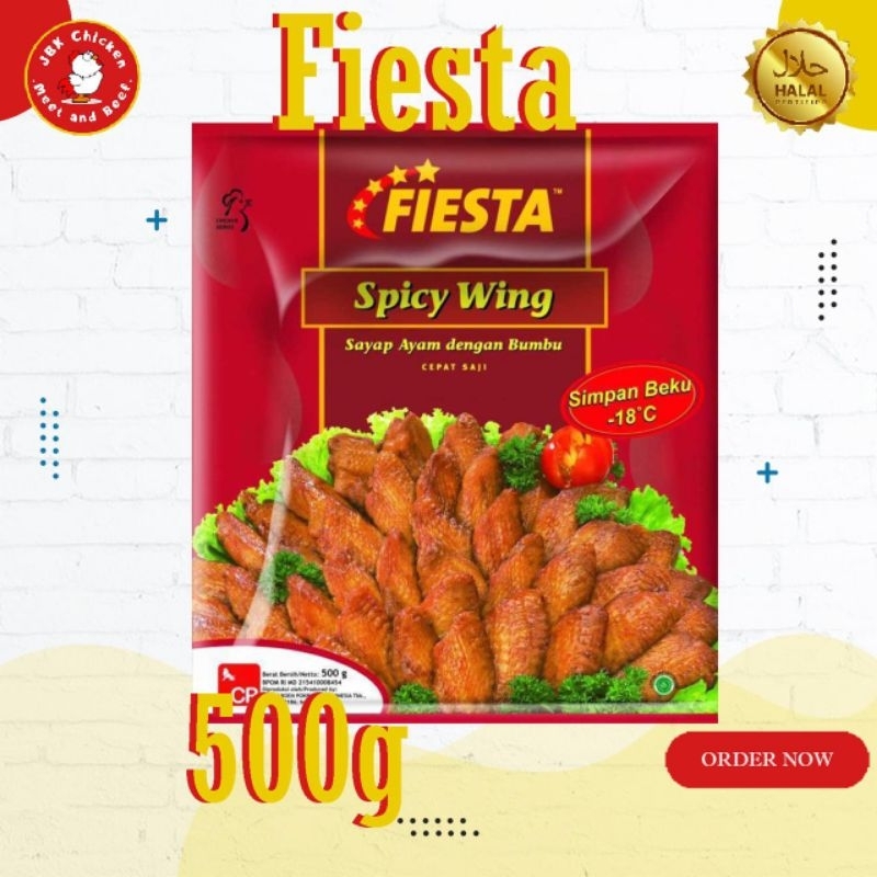 

FIESTA SPICY WING 500GR