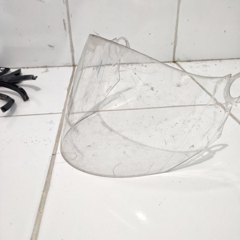 Kaca VISOR helm LTD SR2 Malaysia Bekas ORI Copotan