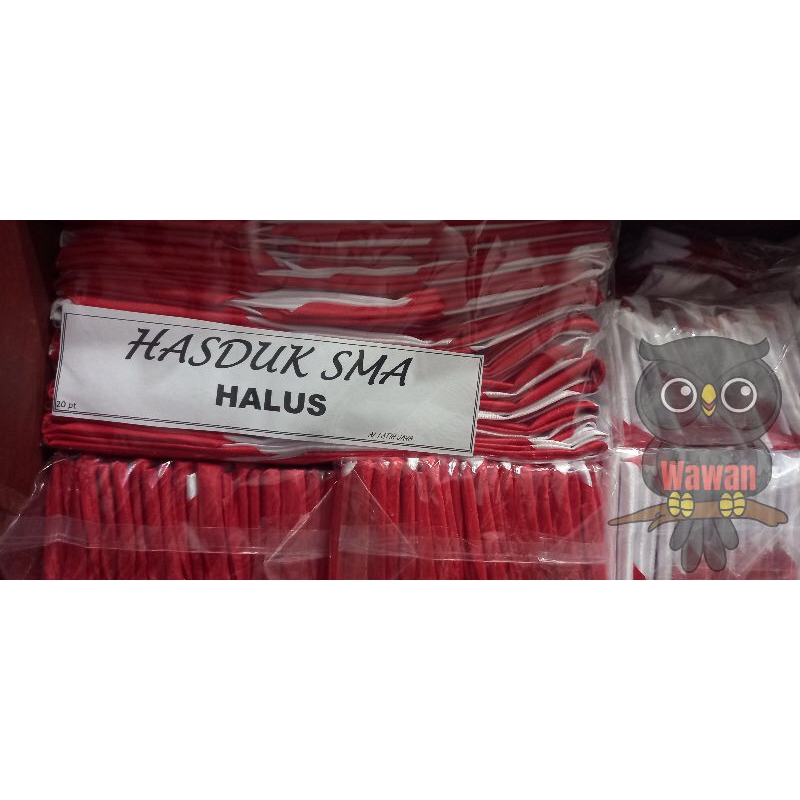 1 kodi hasduk pramuka SD SMP SMA termurah, isi 20 pcs