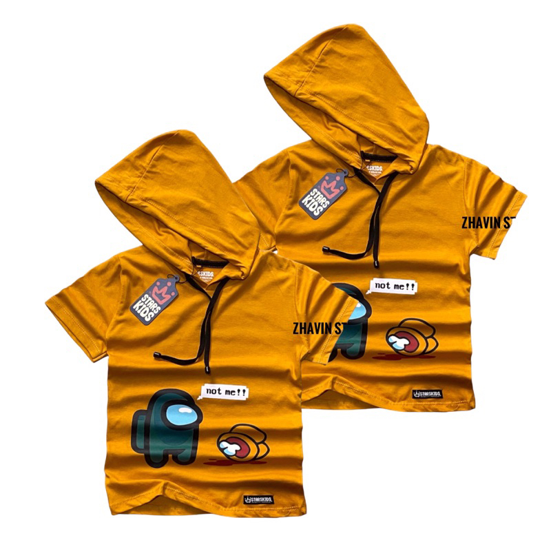 Piko kaos hoodie anak distro usia 1-12 tahun bahan katun