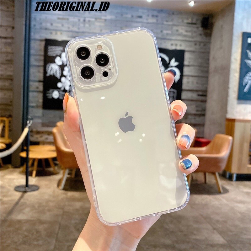 Clear Case Bening Transparan Airbag Realme All Tipe Camera Protection