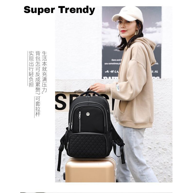 ORIGINAL Tas Ransel Chibao Laptop JUMBO 15 Inch IMPORT KOREA Super Tebal