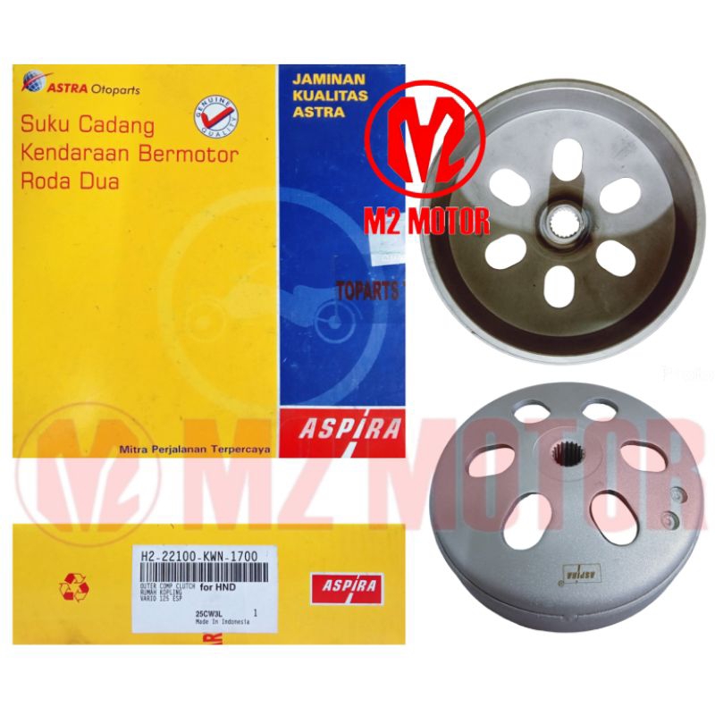 MANGKOK GANDA VARIO125 MANGKOK RUMAH KAMPAS GANDA VARIO125 ASPIRA