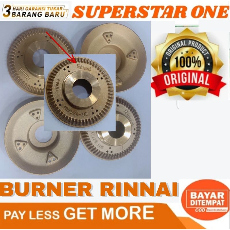 Rinnai Burner Kecil 7m Original Burner Kompor gas Rinnai
